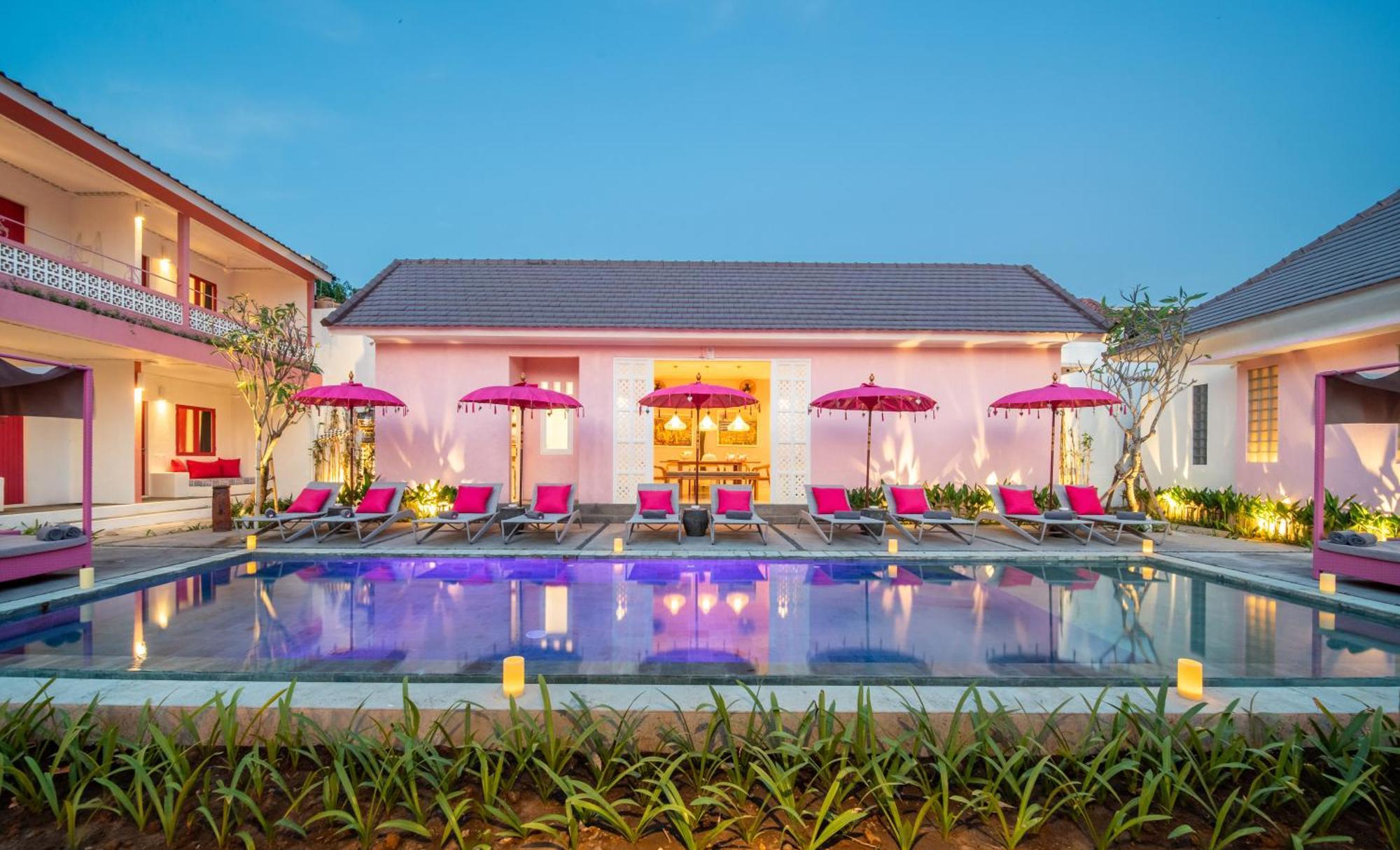 Pinkprivate Balangan - For Cool Adults Only Bed & Breakfast จิมบาราน ภายนอก รูปภาพ